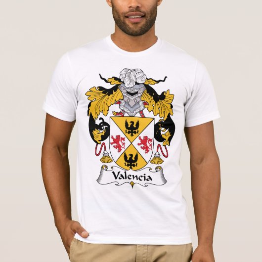 Valencia Family Crest T-shirt (Voorkant)