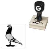 Valencia Figurita Pigeon Rubberstempel (Gestempeld)