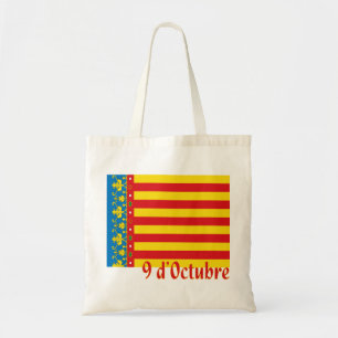 Valencia Flag Shopping Bag Tote Bag