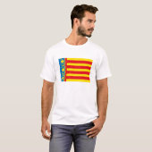 Valencia Flag T-shirt (Voorkant volledig)