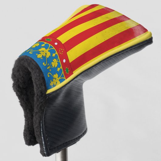 Valencia Golfheadcover (3/4 voorkant)