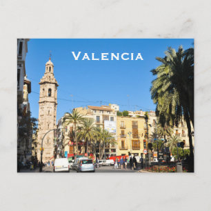 Valencia in Catalonië, Spanje Briefkaart