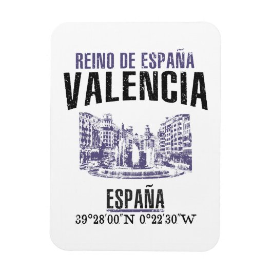 Valencia Magneet (Verticaal)