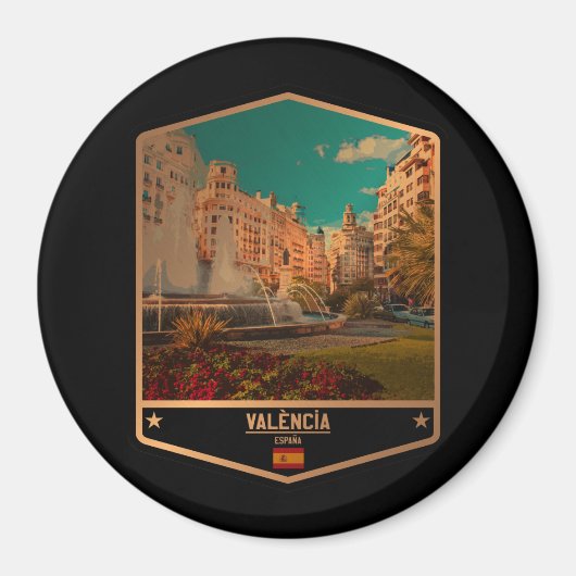 Valencia Magneet (Voorkant)