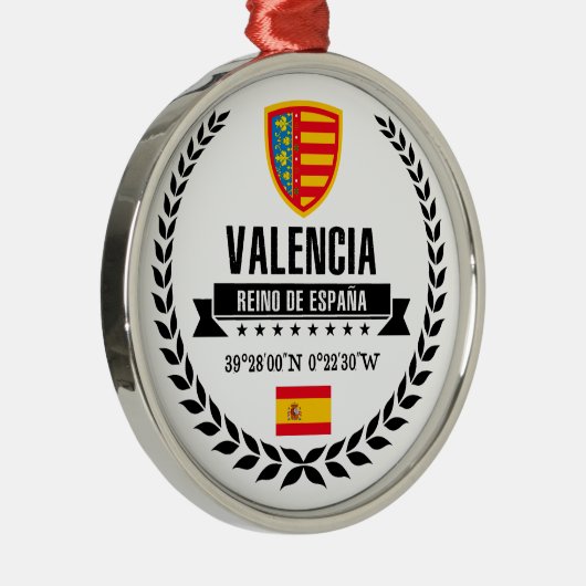 Valencia Metalen Ornament (Rechts)