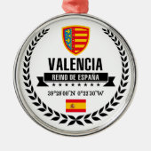 Valencia Metalen Ornament (Voorkant)