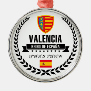 Valencia Metalen Ornament