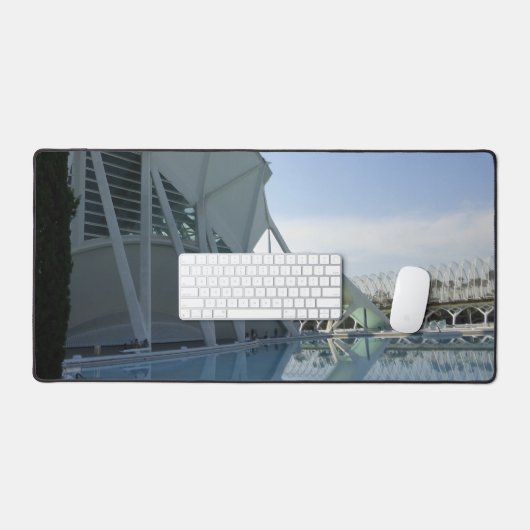 Valencia Moderne Architectuur Desk Mat (Keyboard & Muis)