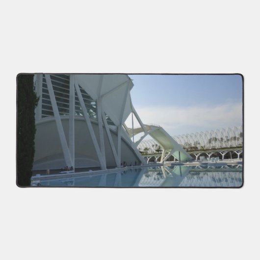 Valencia Moderne Architectuur Desk Mat (Voorkant)