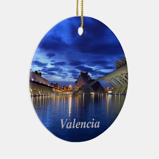 Valencia: nachtversiering keramisch ornament (Rechts)