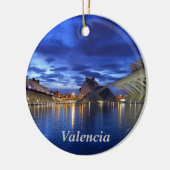 Valencia: nachtversiering keramisch ornament (Links)