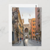  Valencia. Nr. 7.  Briefkaart (Voorkant / Achterkant)
