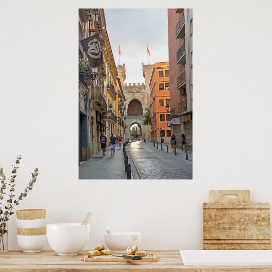 Valencia. Nummer 7. Poster (Keuken)