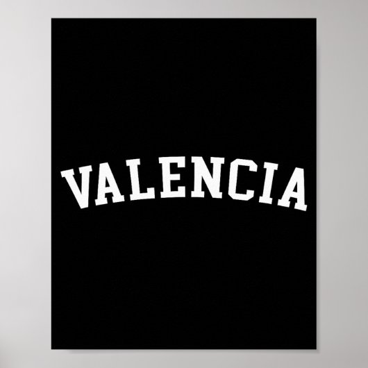 Valencia  poster (Voorkant)