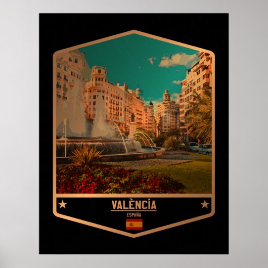 Valencia Poster (Voorkant)