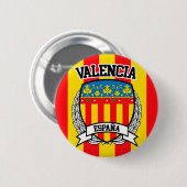 Valencia Ronde Button 5,7 Cm (Voorkant /achterkant)