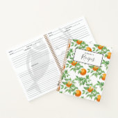 Valencia Sinaasappels Recipe Book Notitieboek (Binnen)