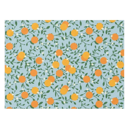 Valencia Sinaasappels Tablecloth Tafelkleed (Voorkant (Horizontaal))