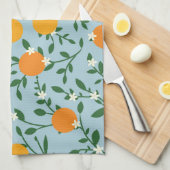 Valencia Sinaasappels Theedoek (Quarter Fold)