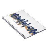 Valencia Skyline Notitieboek (Rechterzijde)