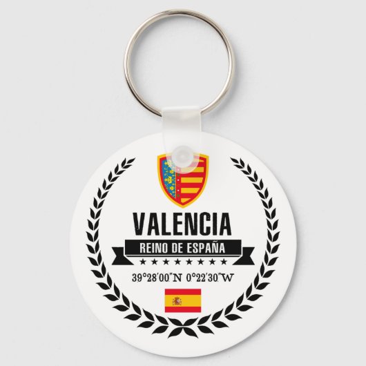 Valencia Sleutelhanger (Voorkant)