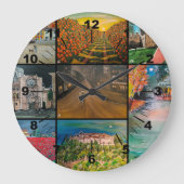 Valencia Spain Collage Painting by Alfred Fox Grote Klok (Voorkant)