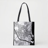 Valencia Spain Map Tote Bag (Voorkant)