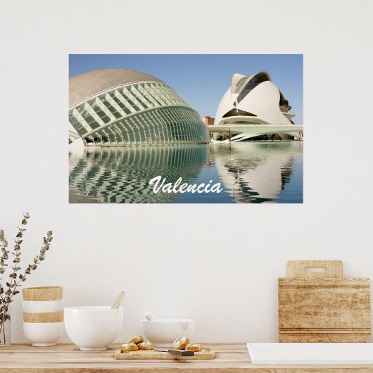 Valencia Spain Print (Keuken)