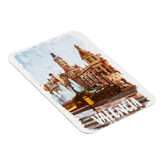 Valencia Spanje Architectuur Reizen Magneet (Rechterzijde)