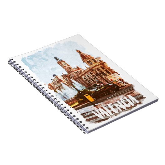 Valencia Spanje Architectuur Reizen Notitieboek (Rechterzijde)