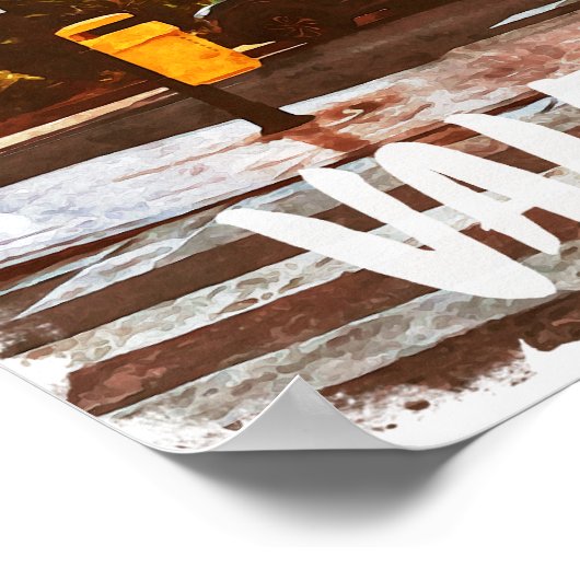 Valencia Spanje Architectuur Reizen Poster (Hoek)