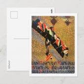 Valencia, Spanje, Aviation Week, 1922,  Briefkaart (Voorkant / Achterkant)