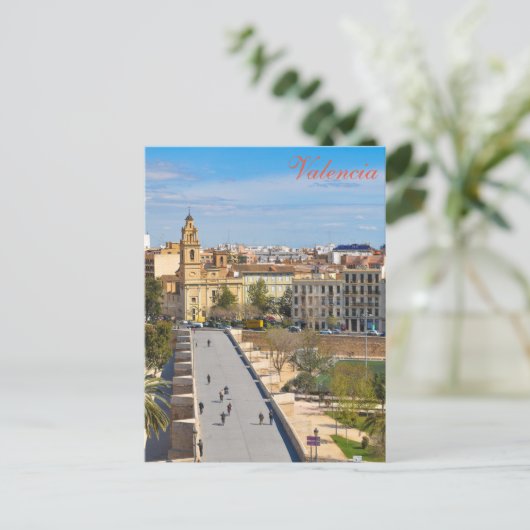 Valencia, Spanje Briefkaart (Staand voorkant)