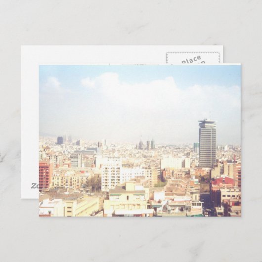 Valencia Spanje Briefkaart (Voorkant / Achterkant)