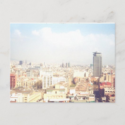 Valencia Spanje Briefkaart (Voorkant)