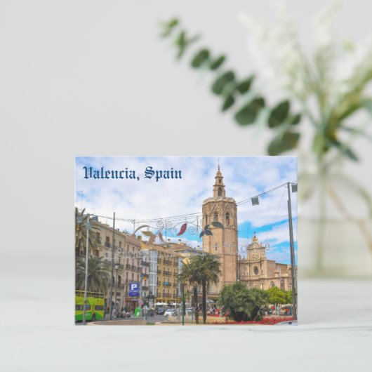Valencia, Spanje Briefkaart (Staand voorkant)