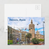 Valencia, Spanje Briefkaart (Voorkant / Achterkant)