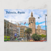 Valencia, Spanje Briefkaart (Voorkant)