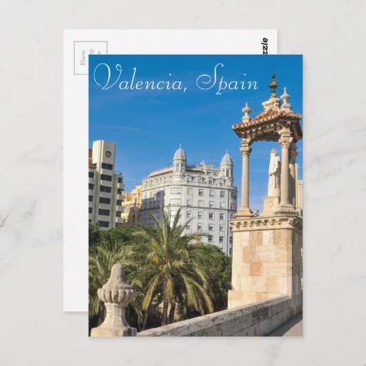 Valencia, Spanje Briefkaart (Voorkant / Achterkant)