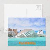 Valencia, Spanje Briefkaart (Voorkant / Achterkant)