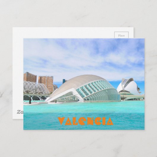 Valencia, Spanje Briefkaart (Voorkant / Achterkant)