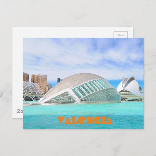 Valencia, Spanje Briefkaart (Voorkant / Achterkant)