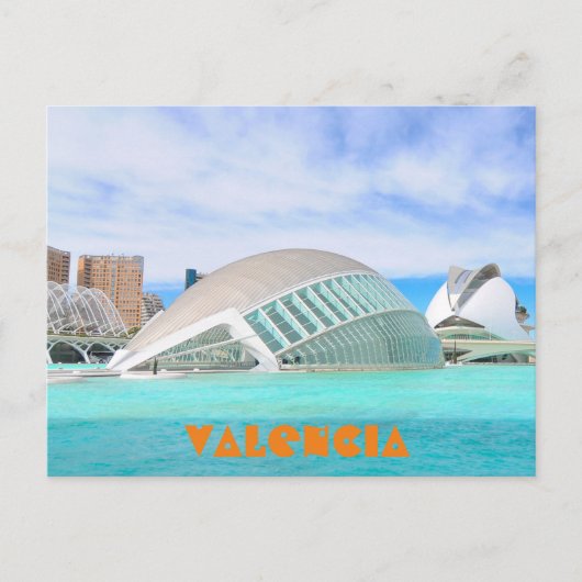 Valencia, Spanje Briefkaart (Voorkant)