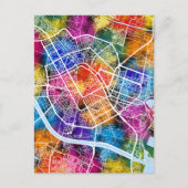 Valencia Spanje Kaart (Voorkant)