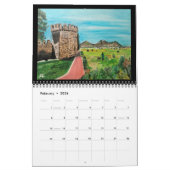 Valencia Spanje Kunst van Alfred Fox Kalender (Feb 2026)