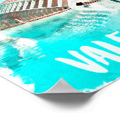 Valencia Spanje L’Hemisfèric Poster (Hoek)