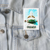 Valencia Spanje Palau de les Arts Reina Sofía Button (Insitu)