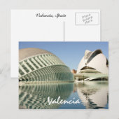 Valencia Spanje Post Card Briefkaart (Voorkant / Achterkant)