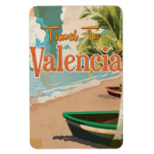 Valencia, Spanje Poster vakantie Magneet (Verticaal)