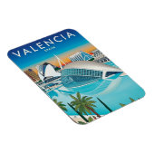 Valencia Spanje Reizen Magneet (Rechterzijde)